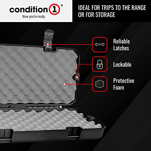 48" Hard Plastic Rifle Case with Foam