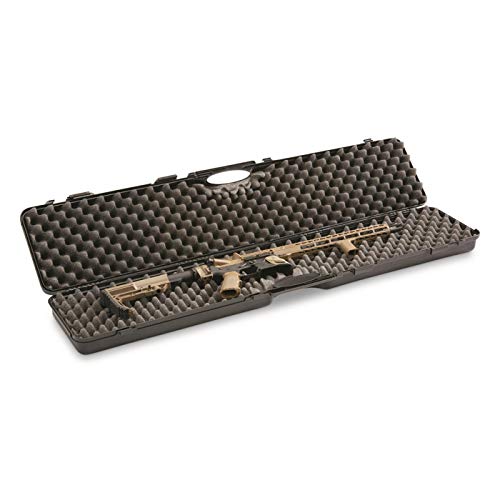 HUNTRITE Hard Rifle Case with Foam, Black