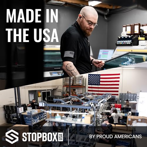 STOPBOX PRO - Quick Access Pistol Lock Box (2 Pack)