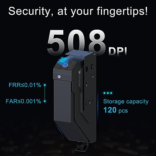 Biometric Handgun Safe for Nightstand or Vehicle