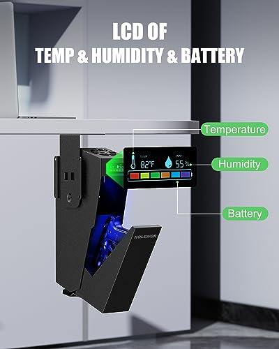 Biometric Handgun Safe with Quick Access