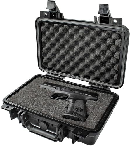 Tactical Hard Gun Case, Water & Shock Proof, TSA Approved