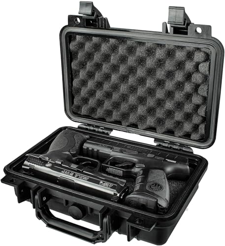 Tactical Hard Gun Case, Water & Shock Proof, TSA Approved