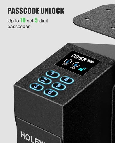 Quick Access Pistol Safe for Bedside and Car