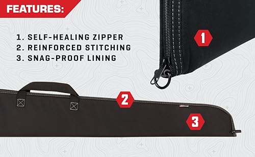 Allen Durango Black Shotgun Case - 52 Inches