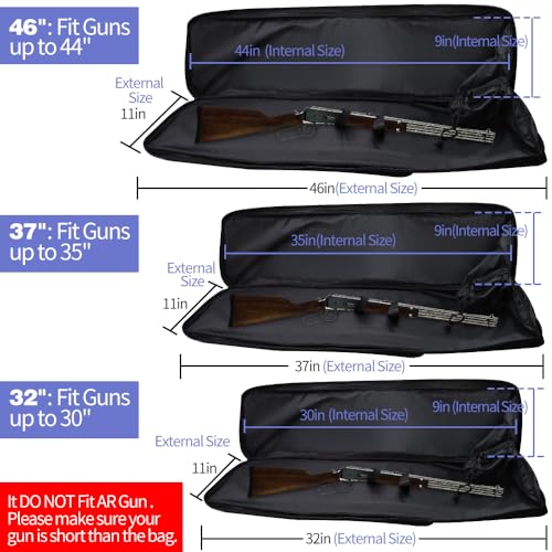 RUBY.Q Tactical Long Rifle Backpack – 46" Black