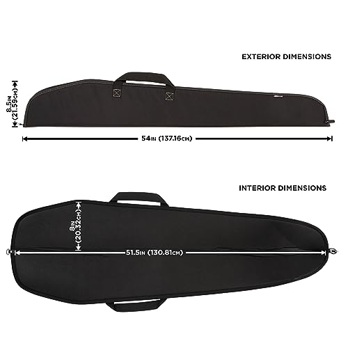 Allen Durango Black Shotgun Case - 52 Inches