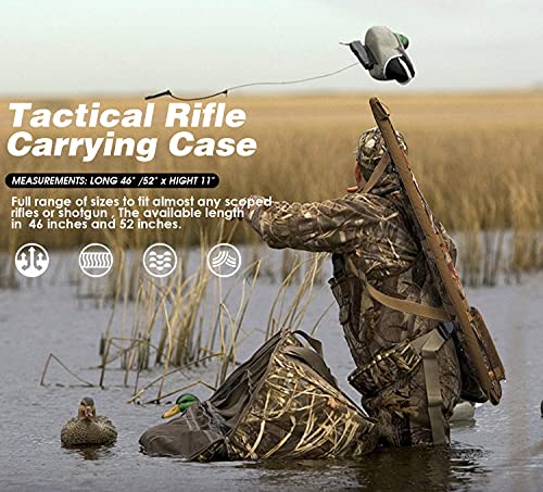 RAVOINCC Camouflage Gun Case with Adjustable Strap