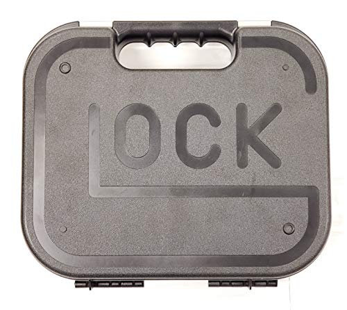 Glock Pistol Case with Logo and Foam Inserts