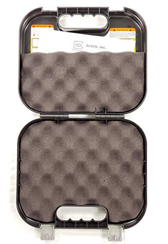 Glock Pistol Case with Logo and Foam Inserts