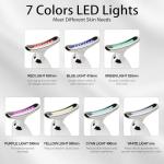 7-Color LED Light Therapy Wand for Skin Care