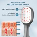 Red & Near Infrared Light Therapy Wand with Stand