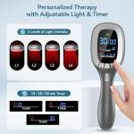 Red & Near Infrared Light Therapy Wand with Stand