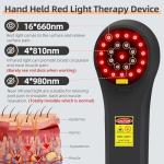 Handheld Red Light Therapy Device for Pain Relief
