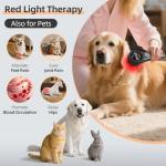Handheld Red Light Therapy Device for Pain Relief
