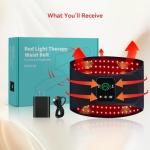 Cordless Red Light Therapy Belt for Pain Relief