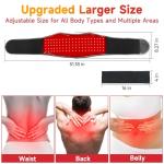 Portable Red Light Therapy Belt for Pain Relief