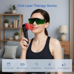 Handheld Red Light Therapy Device for Pain Relief