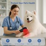 Handheld Red Light Therapy Device for Pain Relief