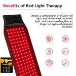 Wearable Red Light Therapy Belt for Pain Relief