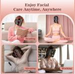 Inteo Red Light Therapy Mask with Remote, 3 Modes