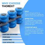 THOREX Heated Back Massager for Pain Relief