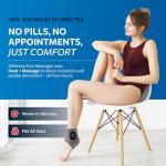 Triple Therapy Foot Massager with Heat & Vibration