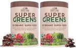 Chocolate Super Greens Drink Mix, 40 Servings