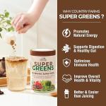 Chocolate Super Greens Drink Mix, 40 Servings