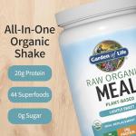 Vegan Organic Meal Replacement Shakes with Probiotics