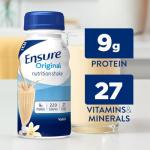 Ensure Vanilla Nutrition Shake | Ready to Drink | 6 Pack