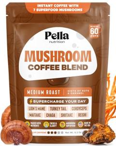 Pella Nutrition Superfood Mushroom Coffee Blend