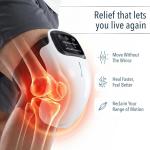 Smart Knee Massager with Heat and Light Therapy