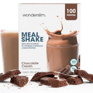 WonderSlim Chocolate Meal Replacement Shake with Protein