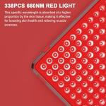 High Power Red Light Therapy Lamp for Skin