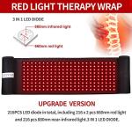Red Light & Infrared Therapy Belt for Back Pain