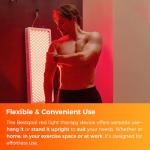 BestQool Red Light Therapy Panel with 4 Wavelengths