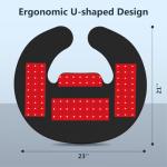 Comfytemp Cordless Red Light Therapy Pad