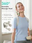 Cordless SKG Neck Massager with Heat for Pain Relief