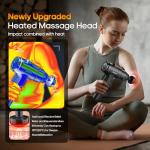 AERLANG Deep Tissue Massage Gun with Heat