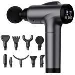 OLsky Deep Tissue Massage Gun with 9 Attachments