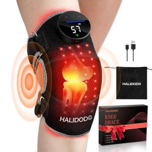 Red Light Therapy Vibration Massage Knee Brace