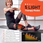 Red Light Therapy Vibration Massage Knee Brace