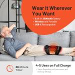 Red Light Therapy Vibration Massage Knee Brace