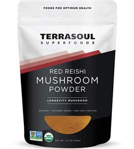 Organic Reishi Mushroom Powder for Immunity & Relaxation