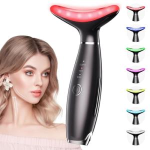 7-Color Galvanic Light Therapy Massager for Face