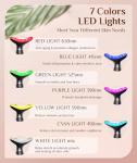 7-Color Galvanic Light Therapy Massager for Face
