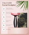 7-Color Galvanic Light Therapy Massager for Face