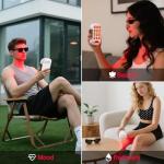 BONTANNY Mini Handheld Red Light Therapy Device