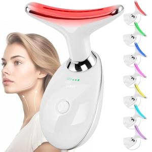 7-Color Facial Massager Wand for Face & Neck